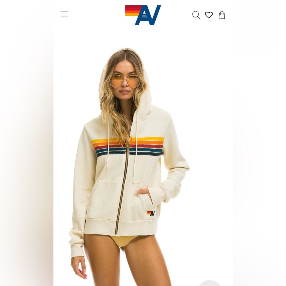 Aviator Nation Zip Up hoodie